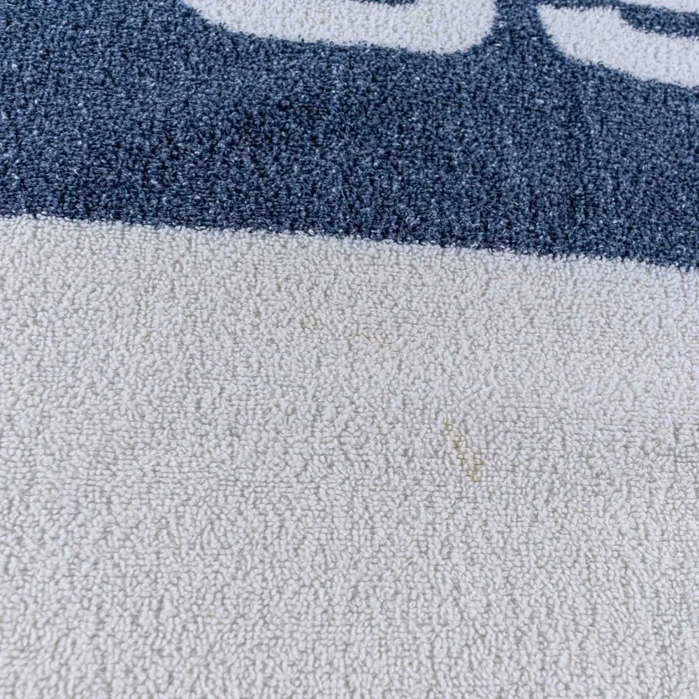 Vtg Nautica Competition Towel USA Spell Out Made in USA 90s Beach 64x35